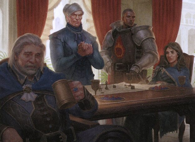The Council of Four card art
